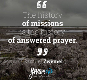 Samuel Zwemer Prayer Quote