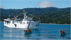 YWAM's Pacific Link ship in Papua New Guinea